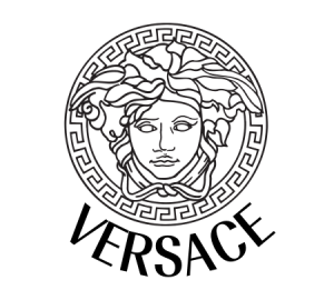 versace logo face