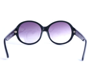 occhiali vintage donna romeo gigli round eye black RG 3162S front
